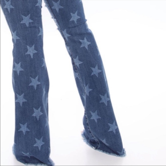 Highwaist Flare Star Jeans🔥Host Pick🔥🔥💋 - Picture 13 of 16